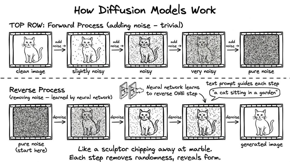 Diffusion Model diagram from Intelligence at Scale