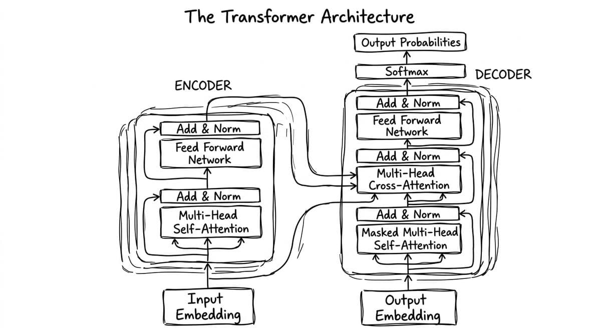 Transformer diagram from Intelligence at Scale